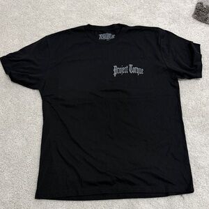 Black Men's Short Sleeve Tee